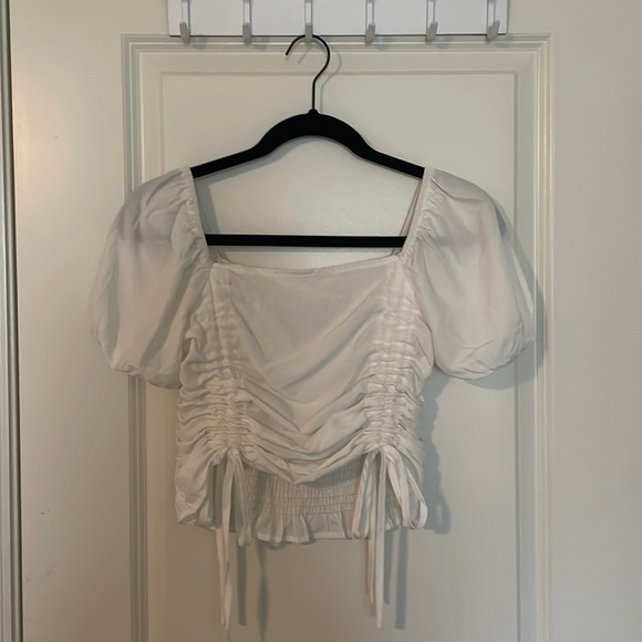 Tops - White Crop Top